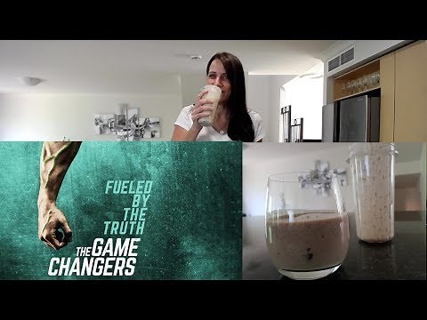 The Game Changers Breakfast Smoothie Recipe Idea - COOKING WITH PLANTS!
