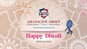 🌟🪔 Happy Diwali to you and your loved ones! May this festival of lights bring you peace, prosperity, and happiness. Let’s celebrate the triumph of light over darkness together! ✨🪔 #HappyDiwali #FestivalOfLights #JoyfulCelebrations #DiwaliWishes #LightUpYourLife #FestiveVibes #Diwali2024 #CelebrateTogether #JoyAndLight | Asia Pacific Group - Education and Migration Services