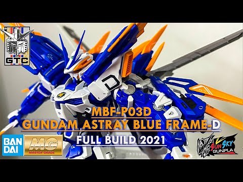 MG 1/100 MBF-P03D Gundam Astray Blue Frame D | Dragoons Set-up | Full Build 2021