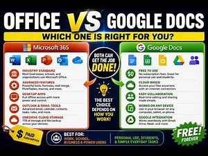Microsoft Office vs Google Docs: Which One Do You Actually Need?