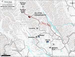 Pacific Ridge Completes Geophysical Interpretation and 3-D Modeling on Its Kliyul Au-Cu Porphyry Project, BC