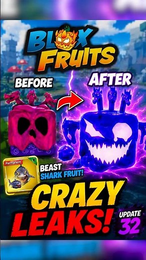 Blox Fruits Update 32 Leaks Are CRAZY... #bloxfruits #roblox