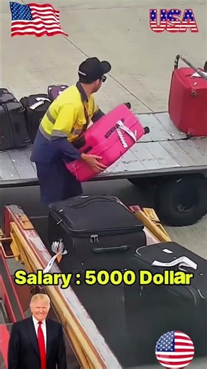 USA Airport Jobs 🇺🇸 | Baggage Loading Workers Needed | Earn $20–$30 Per Hour |