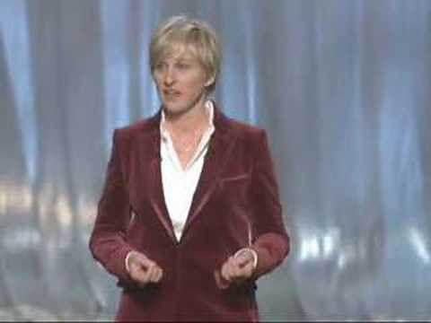 Ellen DeGeneres' Monologue: 2007 Oscars