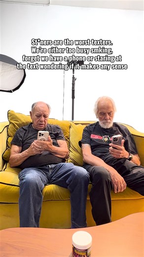 Cheech & Chong on Instagram: "Sorry for leaving you on read, man ✌️🍃"