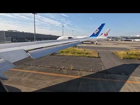 【機窓動画4K】ANA861 羽田→金浦