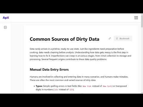 The importance of clean data, data cleaning and preprocessing.