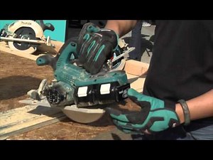 Makita Dual-Battery Cordless Saw
