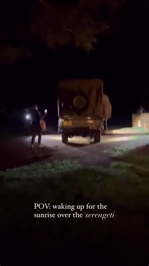 4:00 AM wake ups hit different on safari… quietly witnessing a pride of lions move across the serengeti plains while spotting the sunrise from the basket of a hot air balloon will always be worth the early morning wake up #oursingita #tanzania #singita #overthemoonvacations #fy #fypage #fypシ゚viral