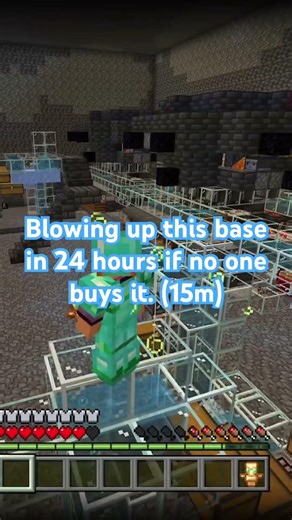 24 hours… #minecraft #minecraftbuilding #gaming #tutorial #mc #dream #minecrafttutorial