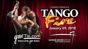 12K views · 13 reactions | Don't miss your chance to witness the passionate music and fiery dances of Tango Fire, January 29th! Tickets Available HERE>> goo.gl/kz4HS7 | Sandler Center for the Performing Arts | Facebook