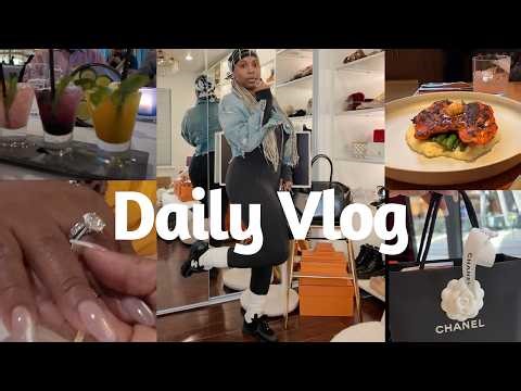 Daily Vlog: Sephora Pick Up | Date Night | 5 Carat Diamond 💍