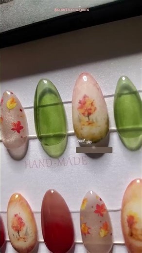 Fall Foliage Nails 🍃🍂🍁