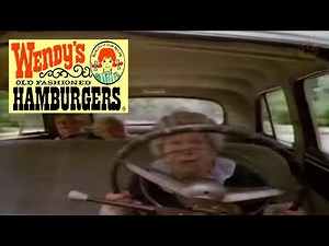 Wendy's "Where's the Beef?" Crazy Driver Commercial (1984)