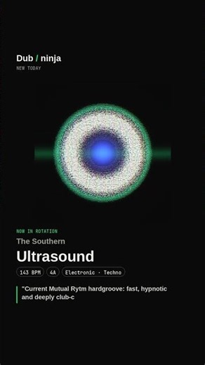 The Southern — Ultrasound | Techno (Raw / Deep / Hypnotic) #Shorts