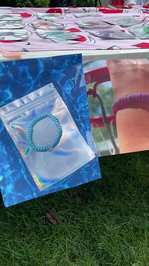 This is your sign to make a bracelet pop up shop!⚡️#fyp #popupstand #braclet #FunkoBeads #etsyshop #famous