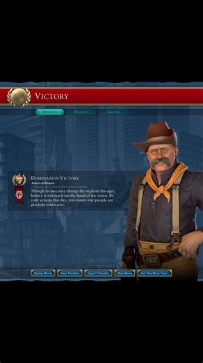 Teddy Roosevelt Conquers the World in 199 Turns #civ6 #deity #domination