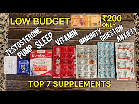 Best Low Budget Supplements for Muscle Building (Under ₹200)