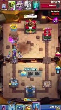 Clash Royale Epic King Tower Destruction in 60 Seconds!