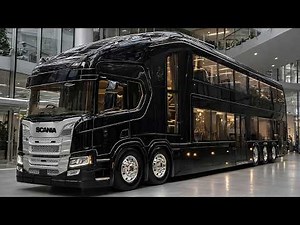 2026 Scania TITAN Double Decker 6×6 – The Most INSANE Two-Story Mansion on Wheels Ever Built!