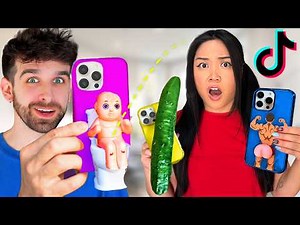 I Bought 100 BANNED iPhone Cases on Tik Tok!