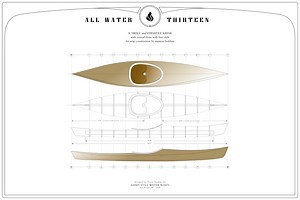 All Water Thirteen - Kayak Plans from Ashes Still Water Boats