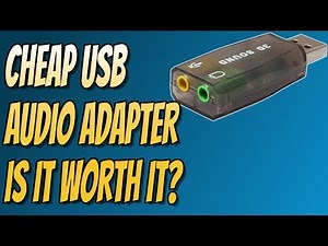 Cheap USB Audio Adapter Are They Any Good Test | USB Sound Card?