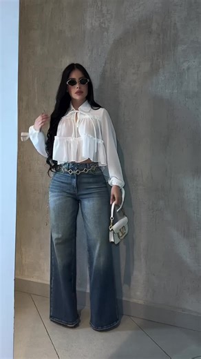 Womens Collar Patchwork Casual Top