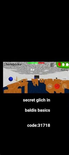 secret code in baldis basic