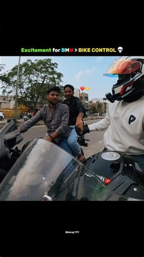 That R15 guy was BMW Paglu 🎀| Wait for it 💀| #bmws1000rr #viralvideo |