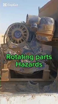 Rotating parts Hazards and Safety Precautions