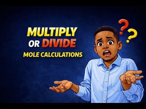 If You Divide Here, You’ll Fail This Mole Question (JAMB • WAEC • GCSE)