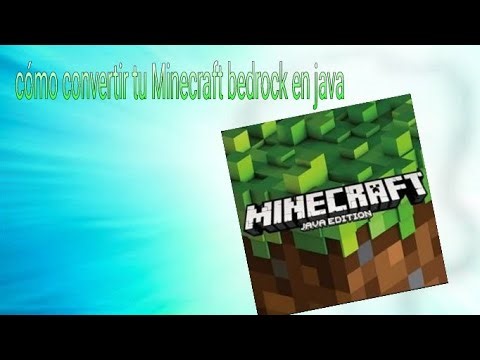 Cómo transformar tu Minecraft bedrock en java también para consolas celulares solo ajustes de video