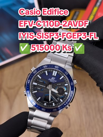 Casio Edifice EFV-C110D-2AVDF 47mm Stainless Steel Watch