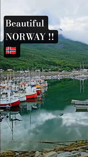 Driving Through Norway 🇳🇴 | Mountains & Open Roads #norway #norwayroadtrip #mountains #travelshorts