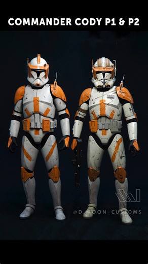 David Woon on Instagram: "COMMANDER CODY PHASE ONE VS PHASE TWO Can you guess how many differences there are between his two looks? I’m usually all up for Hot Toys re-releasing old and sold out figures. But I don’t think they should have released a new Commander Cody with just the swap out Phase One helmet Here is my take on what Commander Cody might have looked like in his phase one amour Personally, I think Hot Toys should have simply released an Exclusive Phase One Cody with his correct marki