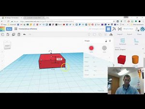 Adding and Editing Basic Shapes in TinkerCAD