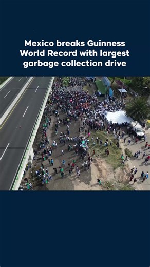 More than 148,000 people across Mexico City took part in a massive clean-up, setting a Guinness World Record for the largest simultaneous garbage collection. The city-wide effort turned into the biggest officially confirmed clean-up drive in history. | TRT World