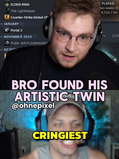 Ohnepixel and Tyler1: Long-Lost Twins Discovered on TypeRacer