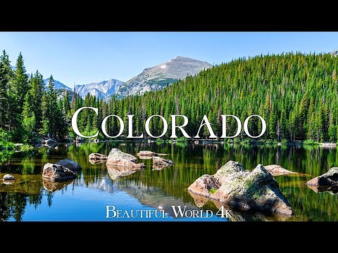 Colorado 4K - Majestic Rocky Mountains and Stunning National Parks with Relaxing Music - 4K UHD