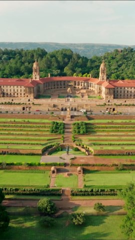 Pretoria, South Africa: Drone explores the historic 'Purple City'