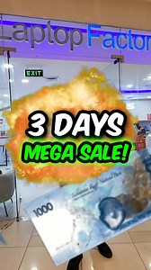 Super Mega Discounts sa June 7 to 9! #laptopfactory #laptop #computer #AyalaMallsFairviewTerraces #tech #reels | Laptop Factory