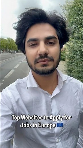 🇪🇺 Top Websites to Apply for Jobs in Europe