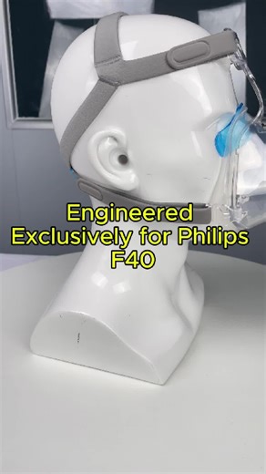 Innovative Design of F40 Hybrid CPAP Headgear