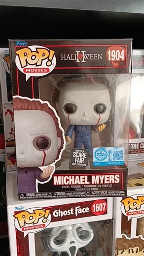 Halloween II Michael Myers 2025 Scare Fair Exclusive Funko Pop! #halloween #michaelmyers #theshape