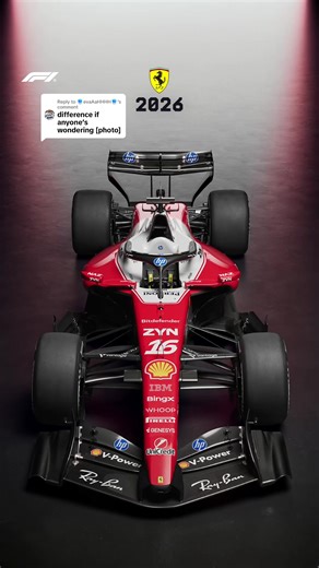 Ferrari's 2026 Livery Compared to Last Year