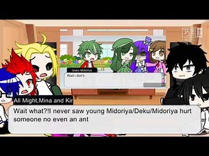 Aizawa,All Might and some of 1-A react to "dark horse"|ft:mha|gacha club