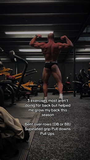 Most people skip the hard stuff, but the basics really do work the best imo Heavy (but manageable with good form still) bent over rows, can’t argue with the development for thickness, lower lat erector, having to stabilise that load with your core and really challenge the back just works Underhand pull downs or high rows, just nail the lats, big sweeps lats, there’s a reason Dorian did them and it shows Pull ups, multiple grip variations, very easy muscle in the offseason as you gain bodyweight,