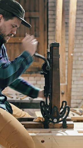 Hand-tools timber framing 🪚 #crafts #woodenhouse #cabinlife #joinery #traditionalcrafts #fachwerk #carpentryskills | Northmen