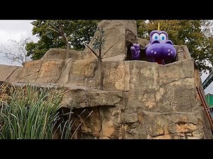 Dutch Wonderland Ride 4K Dragon’s Lair Boat Ride! No Music!